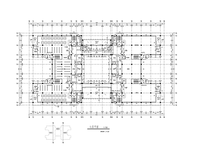 大学图书馆建 施工图