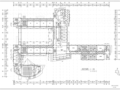 航天中学综合教学楼建筑 施工图