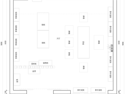 茶文化会馆室内 施工图