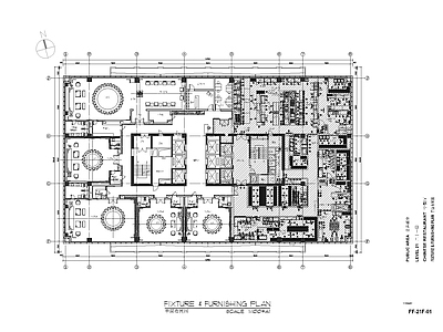 泉州现代轻奢21F中餐包房室内 施工图