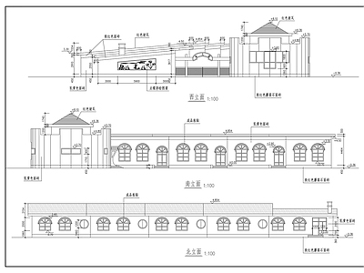 小型幼儿园建筑 施工图