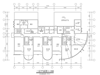 幼儿园建筑 施工图