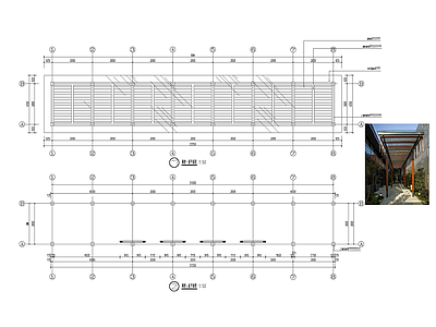 廊架景观 施工图