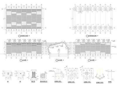 廊架景观 施工图
