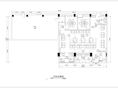 港式餐厅餐饮空间 施工图