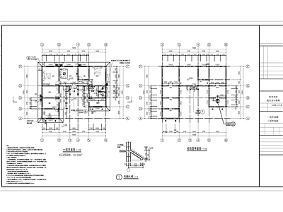 一层自建房建筑 施工图