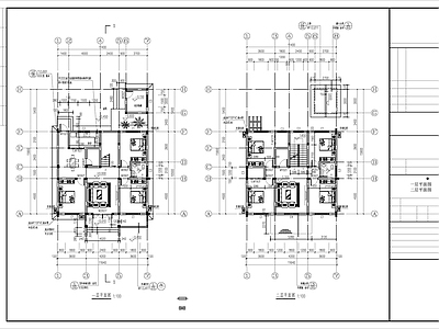 乡村自建房设计图 施工图