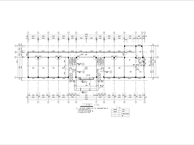 6层办公宿舍综合楼建筑 施工图