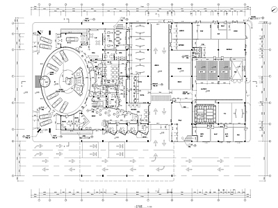 雷克萨斯4S店建筑图 施工图