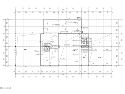 雪铁龙C级店建筑图 施工图