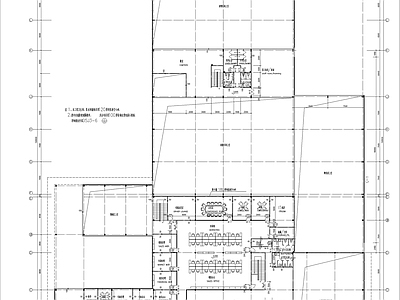 宝马4S店建筑图 施工图