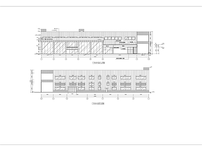 本田4S店建筑图 施工图