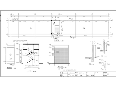 本田4S店建筑图 施工图