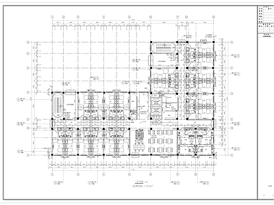 老年人养老院建筑 施工图 疗养院