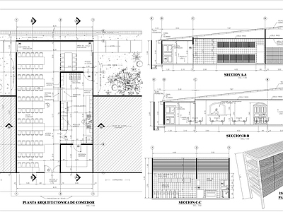 全套食堂CAD 施工图