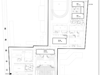 商丘学校景观方案设计 施工图