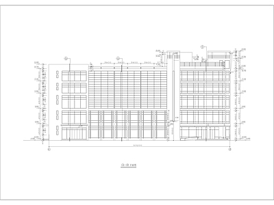 综合大楼建筑设计图纸  施工图