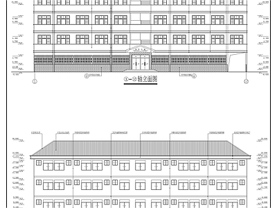 某中学学生公寓结构建筑全 施工图