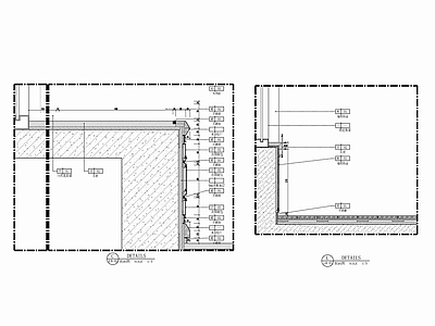 窗台石材剖面大样详图 施工图