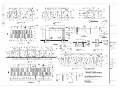 廊架 施工图