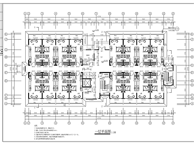 学生宿舍户型 施工图