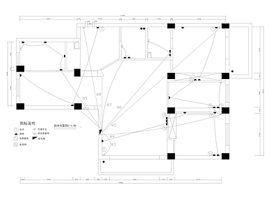 住宅室内建筑水电暖装修设计大样图 施工图