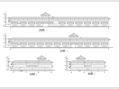 中源商贸城建筑套图 施工图