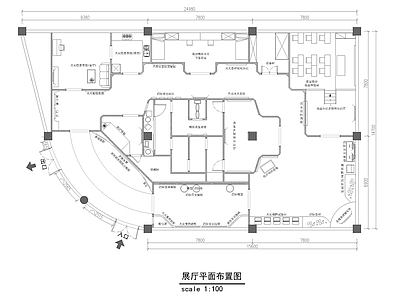 某消防展馆详图 施工图