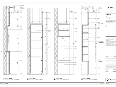 上海现代轻奢3层办公室 施工图