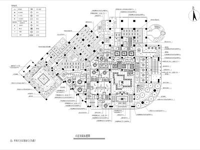 4020㎡高端中餐厅 餐饮空间 施工图