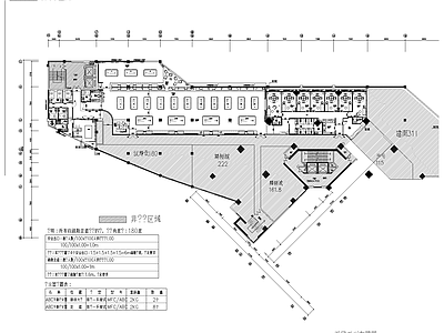 台球室装修图纸 施工图