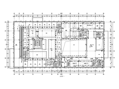 高层多功能社区农贸市场建筑图 施工图