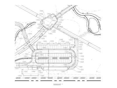 户外停车场 施工图