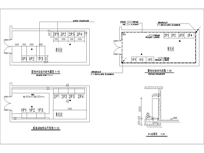 配电间节点详图 施工图