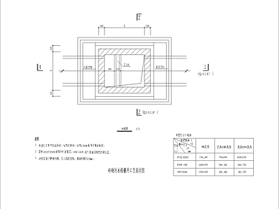 砖砌污水格栅井 施工图