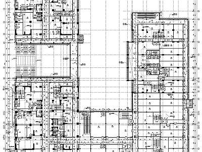 现代风格商业及住宅建筑 施工图