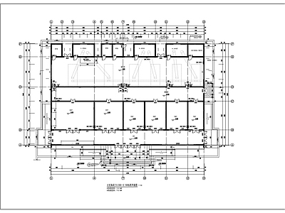 殡仪馆火化车间建筑图 施工图