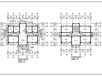 骨灰寄存室建筑图 施工图