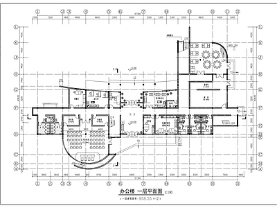 某殡仪馆建筑图 施工图