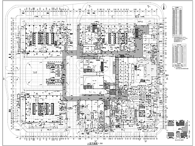 卓越皇岗世纪中心商业综合体 施工图