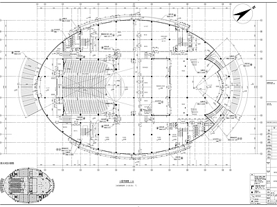 4层现代风格青少年活动中心建筑 施工图