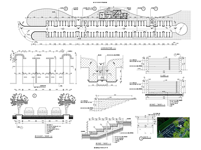 停车场 施工图 户外