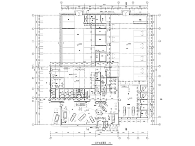 福特4S店展厅 施工图 展销厅