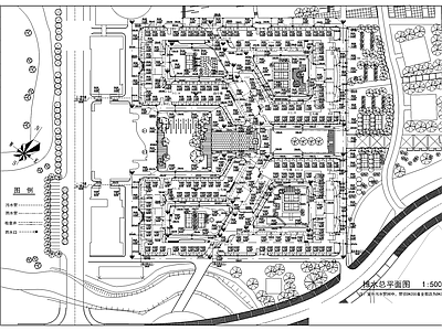 西南交大新校区规划总图 施工图 区域规划