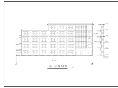 小学教学楼建筑 施工图