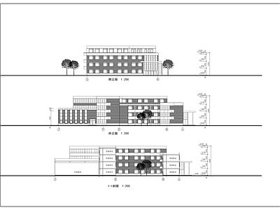 小学建筑 施工图