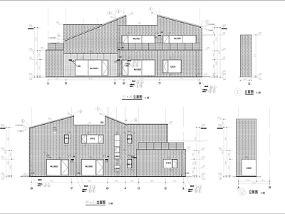 新中式400平米别墅 施工图