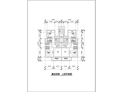 别墅家装平面图方案 施工图