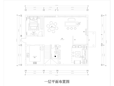 三层自建房别墅布局 施工图