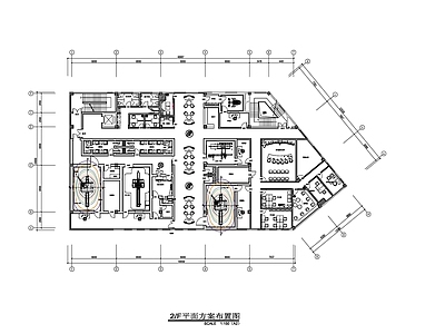 现代医疗医院室内 施工图